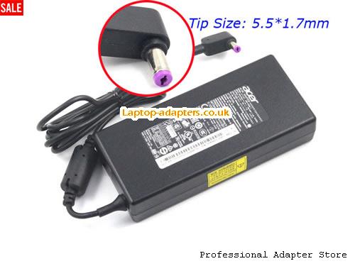  X34 PBMIPHZX Laptop AC Adapter, X34 PBMIPHZX Power Adapter, X34 PBMIPHZX Laptop Battery Charger ACER19V7.1A135W-NEW-5.5x1.7mm