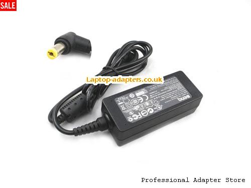  ADP-40MH BB Laptop AC Adapter, ADP-40MH BB Power Adapter, ADP-40MH BB Laptop Battery Charger BENQ19V2.1A40W-5.5x1.7mm