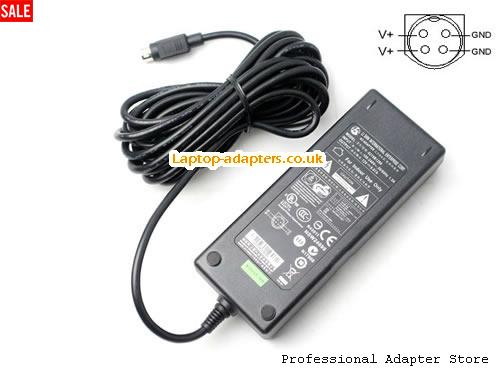  JS-12060-3K AC Adapter, JS-12060-3K 12V 6.67A Power Adapter LCDLS12V6.67A80W-4PIN-ZZYF