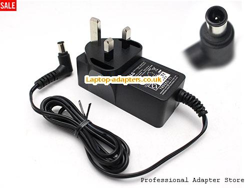  32MN500M-B Laptop AC Adapter, 32MN500M-B Power Adapter, 32MN500M-B Laptop Battery Charger LG19V0.84A16W-6.5x4.4mm-UK