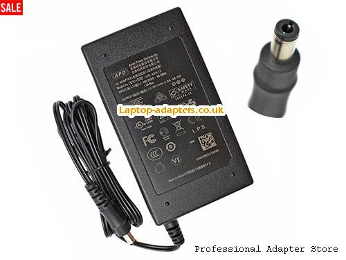  DB-48A12 AC Adapter, DB-48A12 12V 4A Power Adapter APD12V4A48W-5.5x2.5mm-B