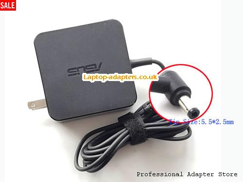  R753UX Laptop AC Adapter, R753UX Power Adapter, R753UX Laptop Battery Charger ASUS19V2.37A45W-5.5x2.5mm-US