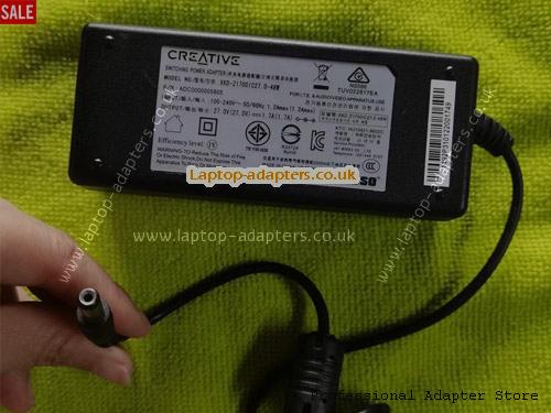  XKD-Z1700IC27.0-48W AC Adapter, XKD-Z1700IC27.0-48W 27V 2.1A Power Adapter CREATIVE27V1.7A48W-5.5x2.1mm-A