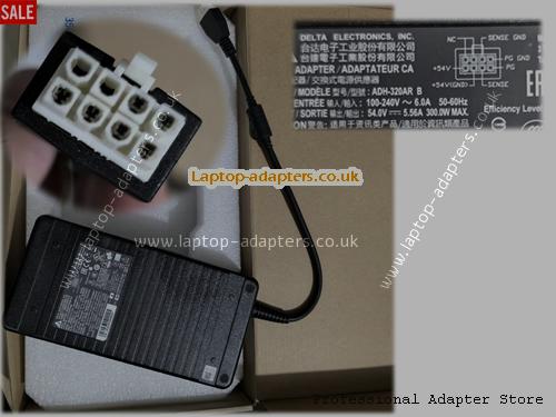  ADH-320AR B AC Adapter, ADH-320AR B 54V 5.56A Power Adapter DELTA54V5.56A300W-Molex-8Pins