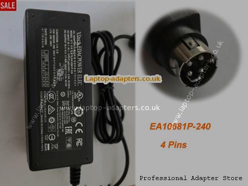  EA10681P-240 AC Adapter, EA10681P-240 24V 2.5A Power Adapter EDAC24V2.5A60W-4Pins-SZXF