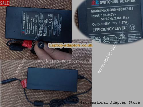  GQ90-480187-E1 AC Adapter, GQ90-480187-E1 Power Adapter, GQ90-480187-E1 Battery Charger EYE48V1.87A90W-GQ90-480187-E1