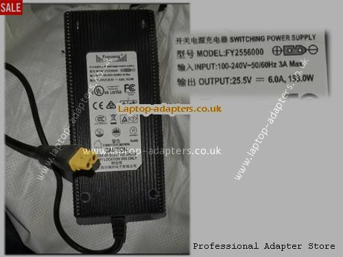 UK £18.97 Genuine Fuyuang FY2556000 Switching Power Supply 25.5v 6.0A 153W AC Adapter