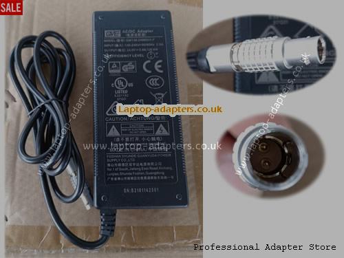  GM130-2400500-F AC Adapter, GM130-2400500-F 24V 5A Power Adapter GVE24V5A120W-Special-2-Pins