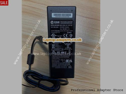  ADS-110DL-19-1 200110E AC Adapter, ADS-110DL-19-1 200110E 20V 5.5A Power Adapter HOIOTO20V5.5A110W-7.4x5.0mm