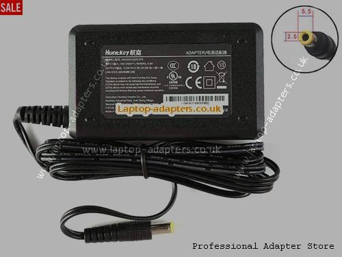 UK £14.29 Genuine Huntkey HKA02412020-078 Ac Adapter 12v 2A 24W Power Supply