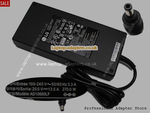  AD10660LF AC Adapter, AD10660LF 20V 13.5A Power Adapter LG20V13.5A270W-5.5x2.5mm