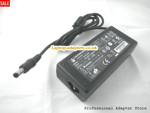 FREEVENTS X59 Laptop AC Adapter, FREEVENTS X59 Power Adapter, FREEVENTS X59 Laptop Battery Charger LISHIN20V3.25A65W-5.5x2.5mm
