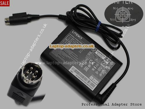  HA-1600-24 Laptop AC Adapter, HA-1600-24 Power Adapter, HA-1600-24 Laptop Battery Charger LITEON24V2.5A60W-4PIN-ZZYF