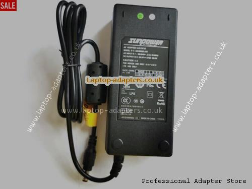 UK £16.37 Genuine SUNPOWER EA10952E-240 AC Adapter 24v 3.75A 90W Power Supply