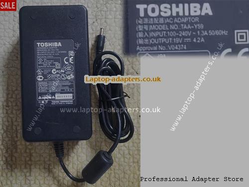 UK £14.29 Genuine Toshiba TAA-Y59 Ac Adaptor 19v 4.2A 79.8W  Power Supply