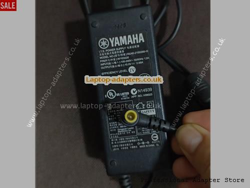  PDX-30 Laptop AC Adapter, PDX-30 Power Adapter, PDX-30 Laptop Battery Charger YAMAHA15V2.66A40W-6.5x4.4mm-B