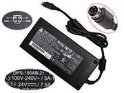 Genuine DPS-180AB-21 AC/DC Adapter 24v 7.5A 180W Power Supply 4 Pins Delta 24V 7.5A Adapter