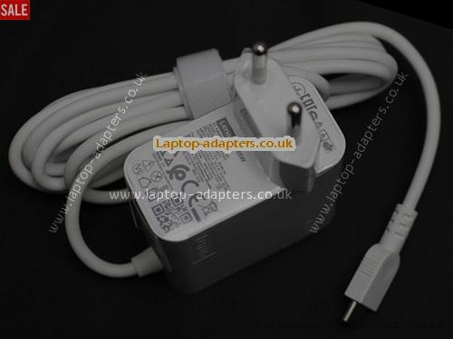  Image 2 for UK £22.90 Genuine White EU 65W Type C Lenovo 65W Adapter ADLX65UDGE2A GX20Z70337 5A10W86277 