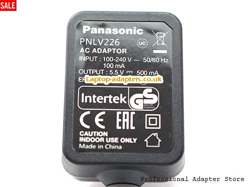  Image 4 for UK £9.99 Genuine Eu Style Panasonic PNLV226 AC Adaptor 5.5v 500mA Power Supply 