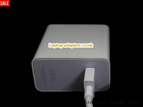  Image 3 for UK £12.62 MDY-11-EB AC Adapter 65W Type C XiaoMi US White PD Fast Charger 